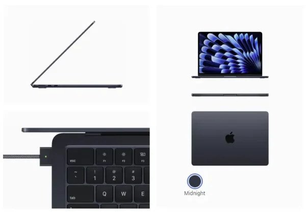 Apple MacBook Air 15 M3 MRYV3 8C CPU 10C GPU 8GB 512GB