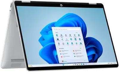 HP Omni Book 5 Flip 14-FP0013DX Intel Core 5 120U Processor, 8GB DDR5 Ram, 512GB SSD NVMe, Integrated Graphics, 14" 2K (1920 x 1200),Touch Screen X360, Backlit KB, Windows 11, Glacier Silver