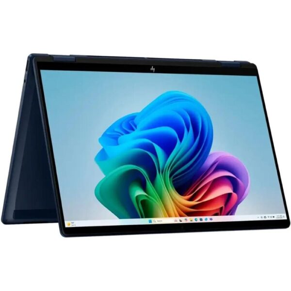 HP Omnibook X Flip 2 in 1 14-KB0023DX, Intel Core Ultra 7 355, Intel Graphics, 16GB DDR5 RAM, 1TB NVMe M.2 SSD, 14" 2K UWVA OLED Touch Screen, Windows 11 Home, Backlit Keyboard, Copilot Plus, Meteor Silver